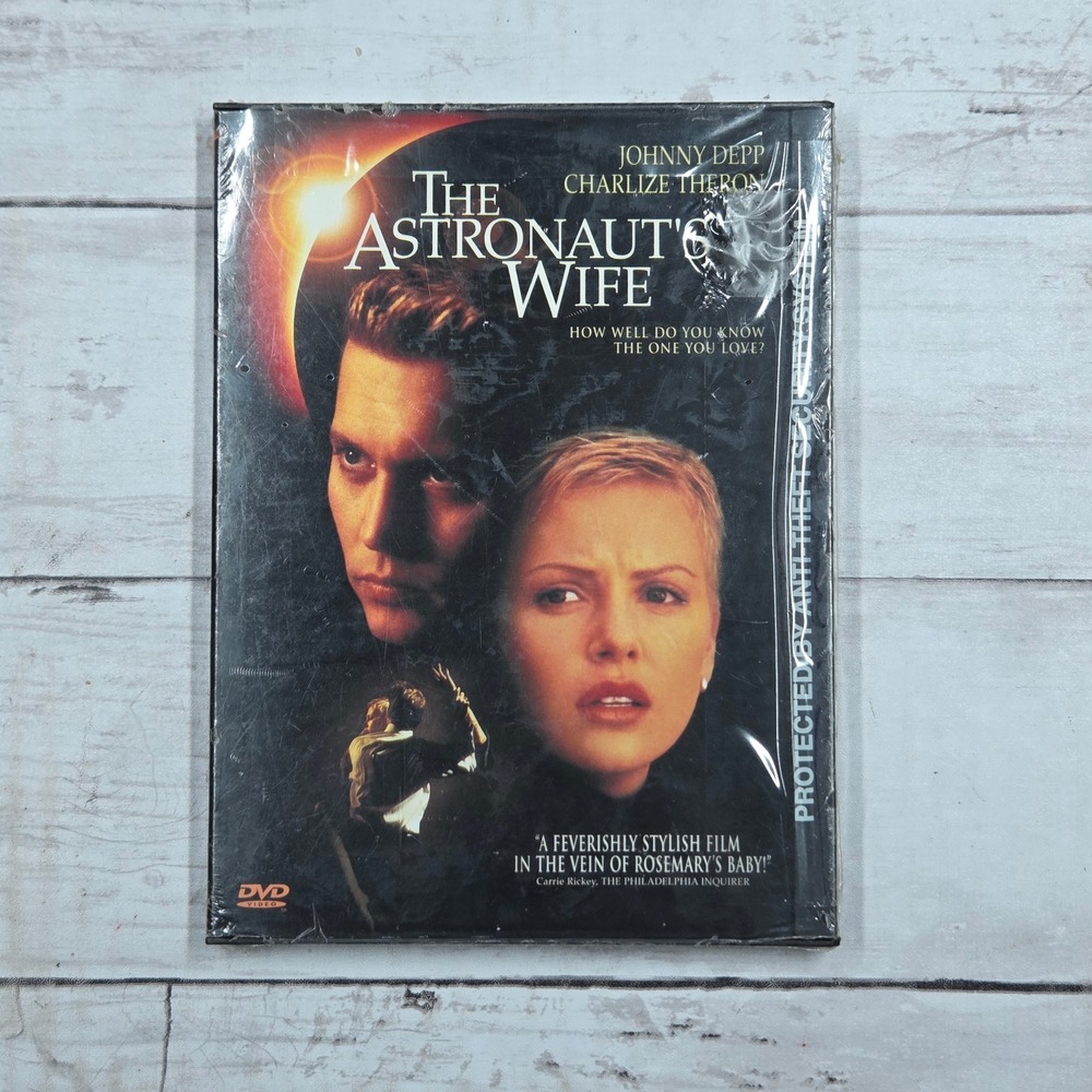 New Line Cinema The Astronaut's Wife DVD Sci-Fi Thriller Johnny Depp NIP